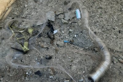 Російський FPV-дрон на оптоволокні Російський FPV-дрон на оптоволокні