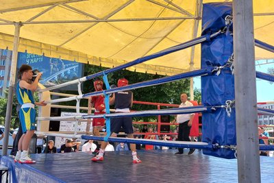 У Житомирі провели турнір з боксу в пам'ять про полеглого воїна Віталія Ганька У Житомирі провели турнір з боксу в пам'ять про полеглого воїна Віталія Ганька