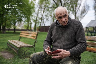Анатолій виконує обовʼязки старости Підвисокого, Харківщина, квітень 2023 року