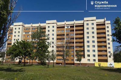На Одещині завершують ремонт будинку, в який у 2022 році влучила російська ракета На Одещині завершують ремонт будинку, в який у 2022 році влучила російська ракета