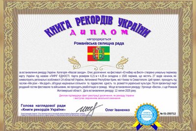 Презентували "Пиріг Єдності": на Житомирщині на етнофестивалі встановили рекорд України Презентували "Пиріг Єдності": на Житомирщині на етнофестивалі встановили рекорд України
