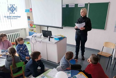 Обережність під час війни: у школі на Київщині відкрили ще один "Клас безпеки"