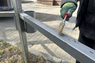іржа, металевий каркас іржа, металевий каркас