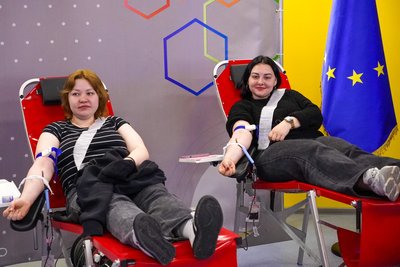 Корпоративний день донора у Житомирській політехніці — скільки студентів та працівників долучилися Корпоративний день донора у Житомирській політехніці — скільки студентів та працівників долучилися