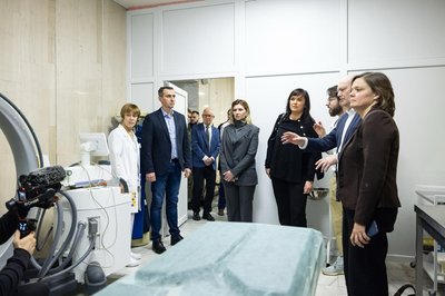 Київську обласну дитячу лікарню в Боярці відвідала очільниця МОЗ Данії Софі Леде