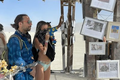 На фестивалі Burning Man від України представили інсталяцію — птаха Фенікса