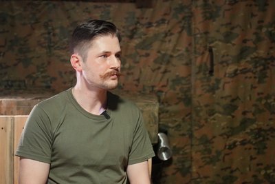 "Ми можемо більше, ніж думаємо", — Захар Маковський, військовослужбовець 95 бригади і директор Пластового центру "Ми можемо більше, ніж думаємо", — Захар Маковський, військовослужбовець 95 бригади і директор Пластового центру