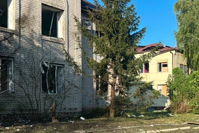 Наслідки удару дроном "Італмас" по Золочеву, 13 липня Наслідки удару дроном "Італмас" по Золочеву, 13 липня