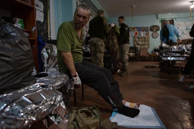 Поранений військовий у стабпункті на Донеччині