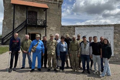 Юлія Смоляк, екскурсія для військових та ветеранів