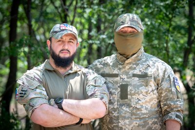 "Це і наша війна": грузинські легіонери — про службу в ЗСУ та спільного ворога "Це і наша війна": грузинські легіонери — про службу в ЗСУ та спільного ворога