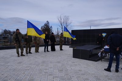На Одещині попрощались з загиблим військовим На Одещині попрощались з загиблим військовим