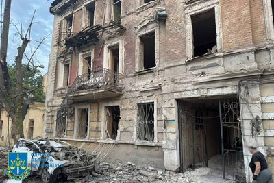 Унаслідок атаки на Одесу загинули дві людини, ще девʼять постраждали Унаслідок атаки на Одесу загинули дві людини, ще девʼять постраждали
