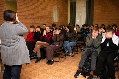 Проєкт "Підтримка психологів": 26 практичних психологів з Житомирщини пройшли навчання щодо роботи в умовах війни Проєкт "Підтримка психологів": 26 практичних психологів з Житомирщини пройшли навчання щодо роботи в умовах війни