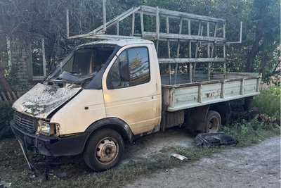 Пошкоджене авто у Золочеві Пошкоджене авто у Золочеві