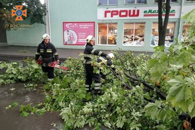 Нові знеструмлення й понад 200 повалених дерев: як минула друга доба негоди на Вінниччині Нові знеструмлення й понад 200 повалених дерев: як минула друга доба негоди на Вінниччині