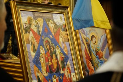У Національний день молитви в Житомирі військовим та рятувальникам передали 32 ікони У Національний день молитви в Житомирі військовим та рятувальникам передали 32 ікони