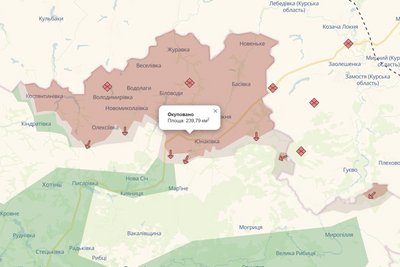 Російська армія тягнеться до лісу в Сумському районі Російська армія тягнеться до лісу в Сумському районі