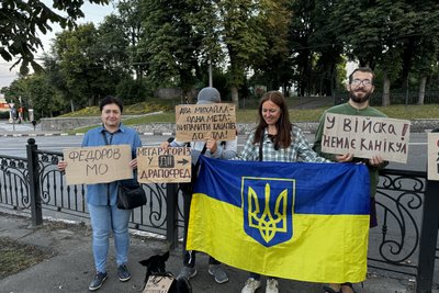 У Сумах відбулася акція на підтримку Федорова