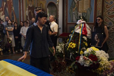 Церемонія прощання з Вікторією Амеліною Церемонія прощання з Вікторією Амеліною