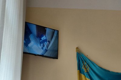 Скріншот з відео камер спостереження Скріншот з відео камер спостереження