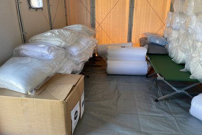 На Миколаївщині встановлюють модульні будинки для тих, хто втратив житло На Миколаївщині встановлюють модульні будинки для тих, хто втратив житло