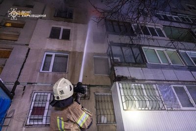 На побутовій пожежі в дев'ятиповерхівці у Харкові знайшли тіло пенсіонера На побутовій пожежі в дев'ятиповерхівці у Харкові знайшли тіло пенсіонера