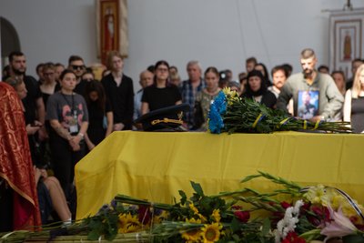 У Києві попрощалися з військовим пілотом "Джусом" У Києві попрощалися з військовим пілотом "Джусом"