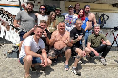 Колектив пабу "Стіна" у Харкові Колектив пабу "Стіна" у Харкові