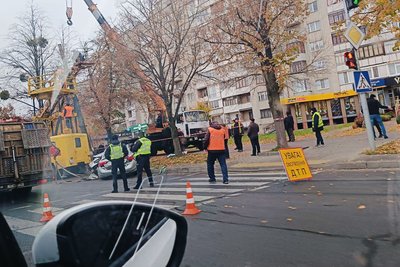 ДТП на Соборності у Луцьку ДТП на Соборності у Луцьку