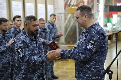 В Одесі нагородили військових моряків
