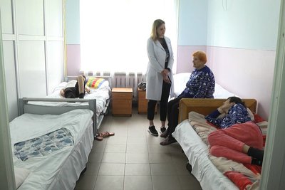 У геронтологічному відділенні Хмельницького обласного закладу з надання психіатричної допомоги перебувають ВПО