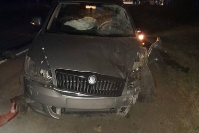 Наслідки ДТП з мотоциклом в Богодухові Наслідки ДТП з мотоциклом в Богодухові