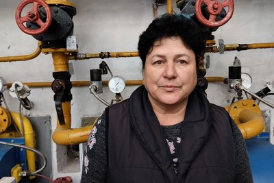 "Було страшно, але мусили робити", — машиністка котельні в Житомирі Любов Коваленко "Було страшно, але мусили робити", — машиністка котельні в Житомирі Любов Коваленко