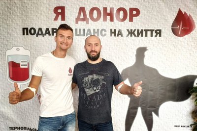 олександр хома, я донор, тернопіль, донорство крові