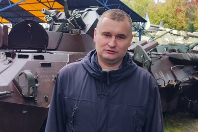 У Луцьку експонують знищений у бою на Харківщині російський БТР-82