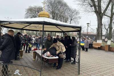 На Одещині попрощались з загиблим на Харківщині військовим