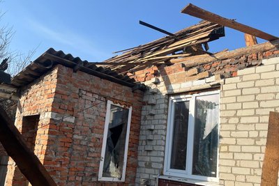 Наслідки влучання російського БпЛА у Золочеві, 16 березня 2026 року Наслідки влучання російського БпЛА у Золочеві, 16 березня 2026 року