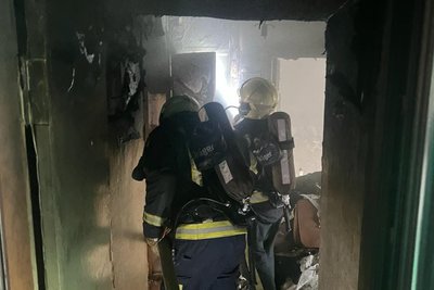 Пожежа в Ковелі — горіла квартира у п'ятиповерхівці Пожежа в Ковелі — горіла квартира у п'ятиповерхівці
