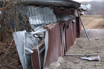 Наслідки влучання у Холодногірському районі Харкова, 18 березня 2026 року Наслідки влучання у Холодногірському районі Харкова, 18 березня 2026 року