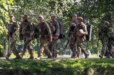 Новобранці 58-ї окремої мотопіхотної бригади імені Виговського Новобранці 58-ї окремої мотопіхотної бригади імені Виговського