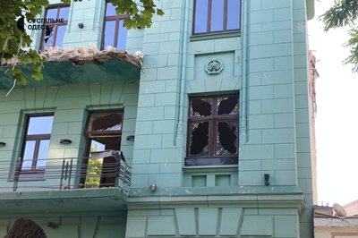 Наслідки нічної атаки по Одесі 23 липня Наслідки нічної атаки по Одесі 23 липня