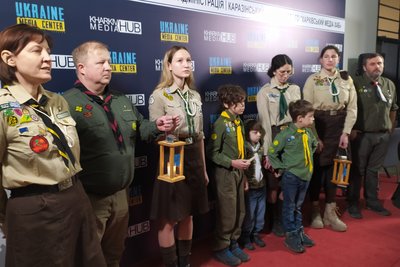 Харків отримав Вифлеємський вогонь Харків отримав Вифлеємський вогонь