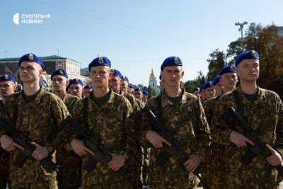 Урочистості на Софійській Площі у Києві з нагоди Дня незалежності 2023 року