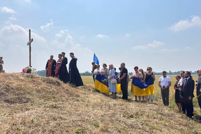 На Житомирщині вшанували пам’ять полеглих у боротьбі проти більшовиків українських і польських воїнів