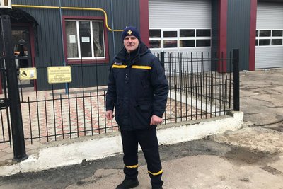 "Для втоми на нашій службі місця немає" — водій ДСНС Житомирської області Євген Андрійчук "Для втоми на нашій службі місця немає" — водій ДСНС Житомирської області Євген Андрійчук