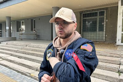 Ветеран війни із Вінниці тестував Житомир на доступність та безбар'єрність Ветеран війни із Вінниці тестував Житомир на доступність та безбар'єрність
