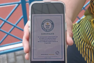 "Кожен рекорд присвячую родині і побратимам", — військовий з Житомира Дмитро Косатий