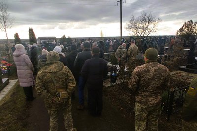 На Одещини попрощались з загиблим військовим медиком На Одещини попрощались з загиблим військовим медиком