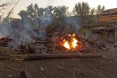 Наслідки російського удару по Осколу Наслідки російського удару по Осколу